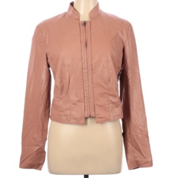 Bagatelle faux‎ leather polyurethane jacket large - Picture 1 of 5